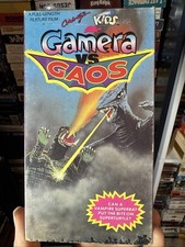 Gamera Vs Gaos 1967 VHS Rare Feature Creatures NON RENTAL