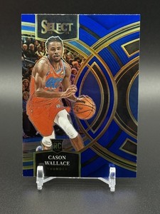 2023-24 Panini Select CASON WALLACE Rookie #103 Blue Holo Premier Level