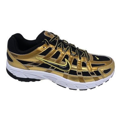 Size 12.5 Nike P-6000 Metallic Gold Mens Lace-Up Athletic Shoes HQ3030-700 Nike P-6000 Metallic Gold Infinite Gold White Mens Running  main image 3