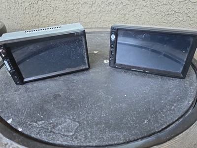 CA-71BT 7023B Double Din Car Stereo Touchscreen DVD CD Head Unit Lot of 2