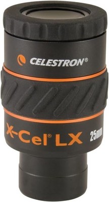 25mm X Cel LX Series 1.25 Eyepiece Celestron