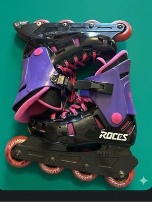 Roces RARE Vintage purple LAX Inline road skate Skates 90s Size US  women s 7