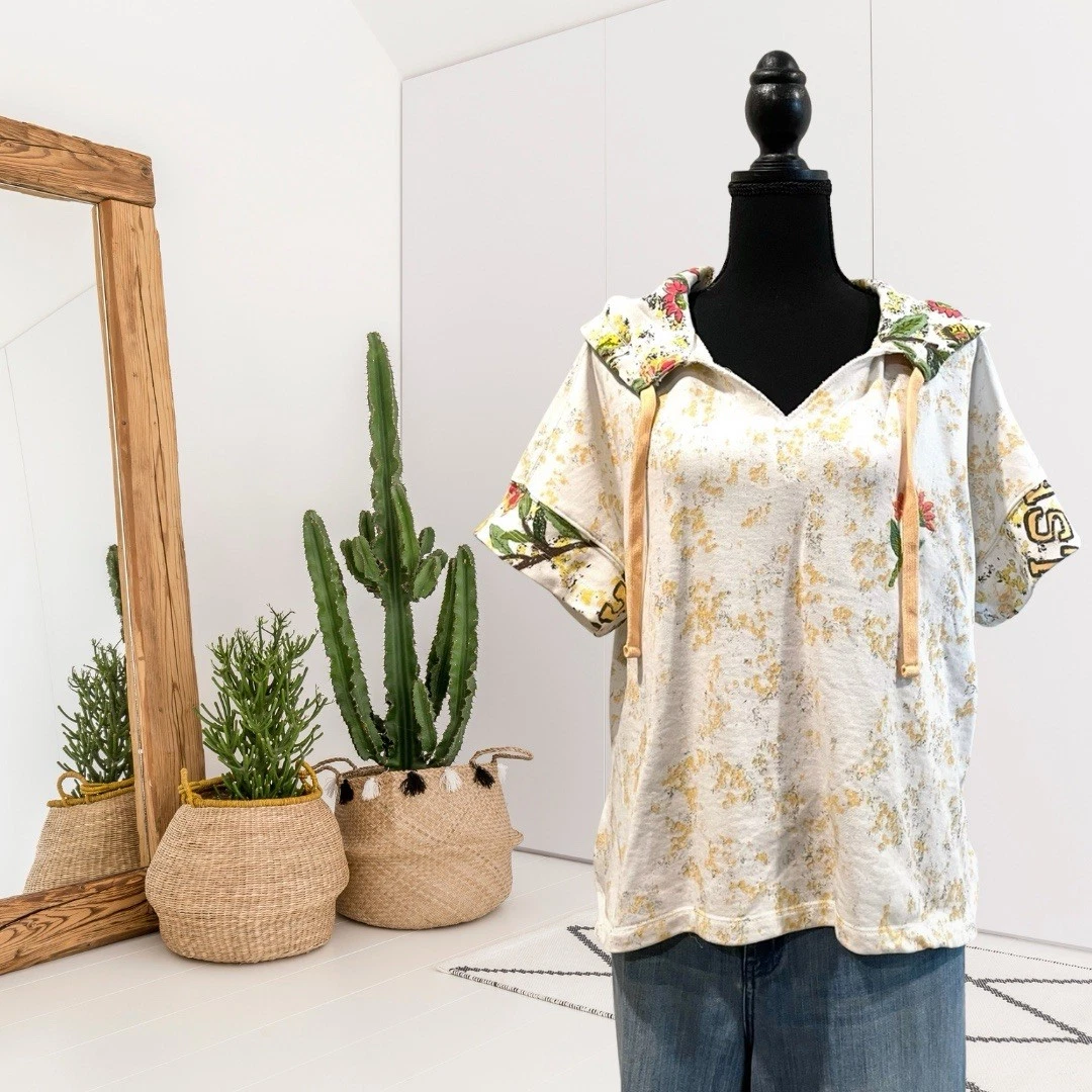 Short Sleeve Floral Hoodies & Sweatshirts for Women for sale | eBay