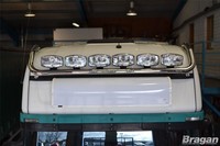 DachbüGel + Leds + Spots FüR Scania 4 Baureihe Topline LKW Edelstahl