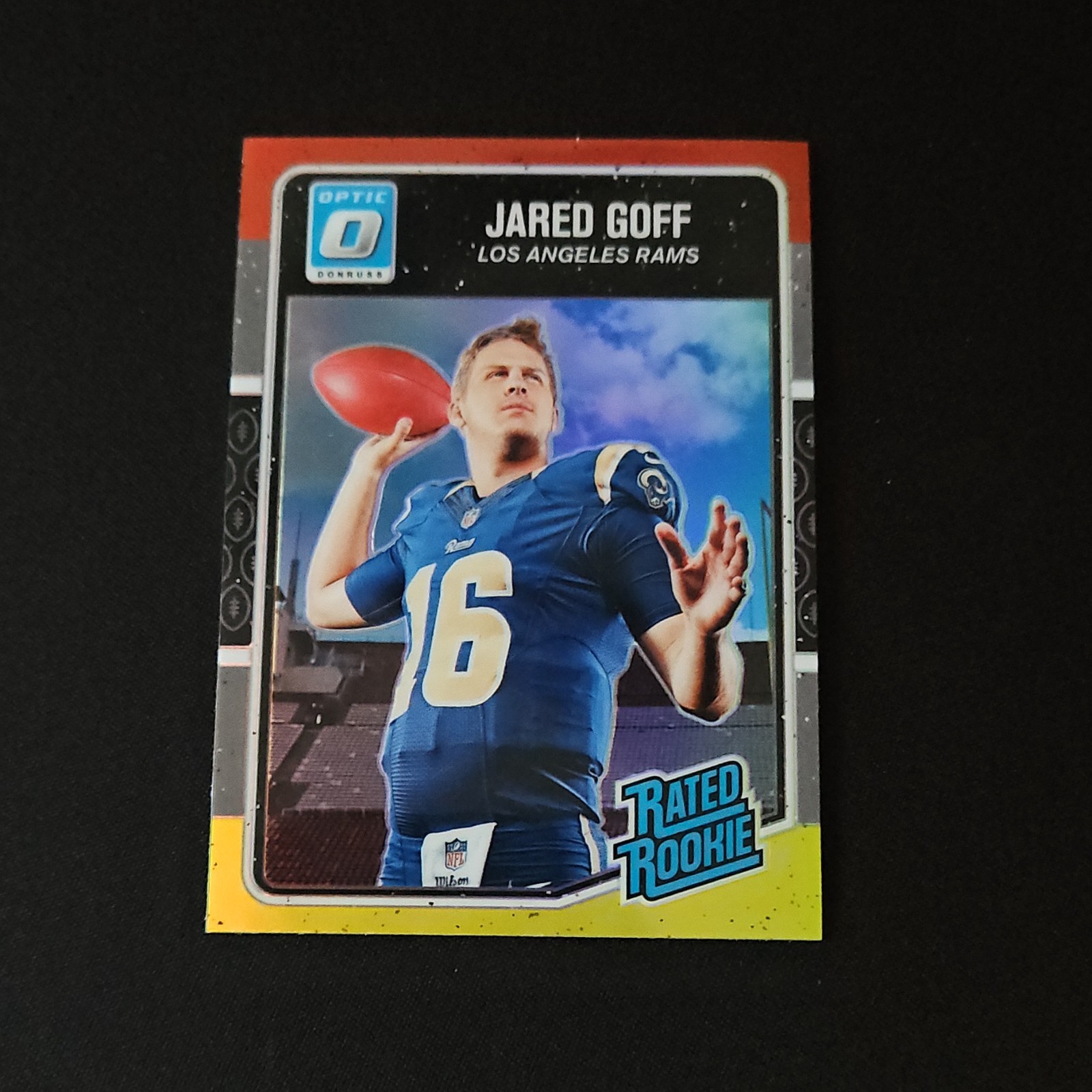 2016 Panini Donruss Optic Rated Rookie Jared Goff #172 Los Angeles Rams Footbal…