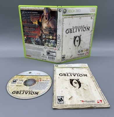The Elder Scrolls IV 4: Oblivion (Microsoft Xbox 360) Complete CIB Tested No Map