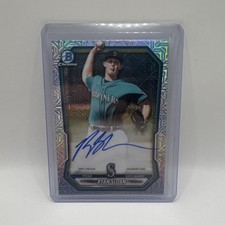 2026 Bowman Chrome On Card Auto Mojo Refractor Ryan Sloan #BMA-RS