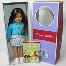 American Girl Just Like You Truly Me 68 Doll with Dark Brown Hair  Brown Eyes