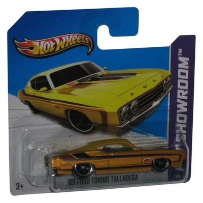 Hot Wheels HW Showroom (2012) Gold 69 Ford Torino Talladega Modellauto 236/250