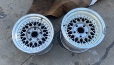 Used Bbs Set Of 2 Wheels Front Rear 11x15 9x15
