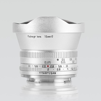 TTartisan 7.5mm F2.0 Fisheye Wide Angle APS-C Fisheye Lens For Nikon Z Z9 Camera