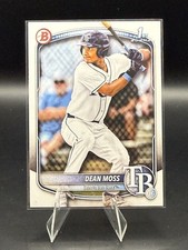 2025 Bowman Draft Dean Moss 1st Bowman BD-114 Rays