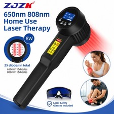 Laser Physical Therapy Neck,Back,Knee,Foot Pain 8W 808nm 650nm Red Light Device