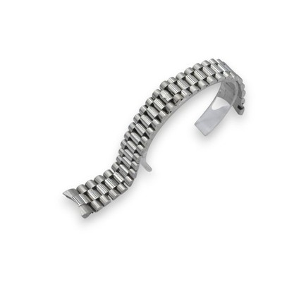 21mm Silver Tone Steel Bracelet For Rolex DATEJUST II 116300