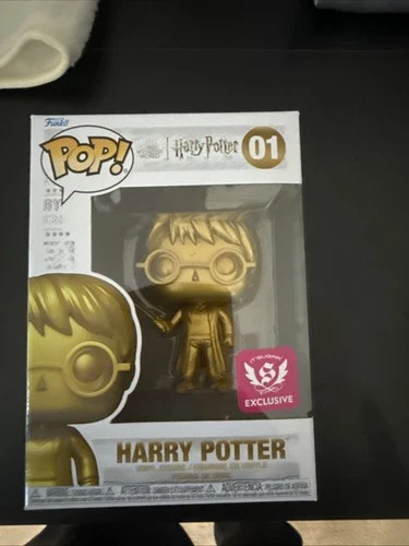 Funko Pop! Harry Potter 01 Gold IT’SUGAR Exclusive W Protector