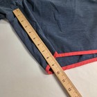 George Men XL 40-42 Navy Blue Red Trim Board Swim Shorts Drawstring XL 40-42 — photo 5