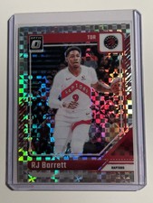 2024 Panini Donruss Optic - RJ Barrett #259 Checkerboard Prizm Case Hit