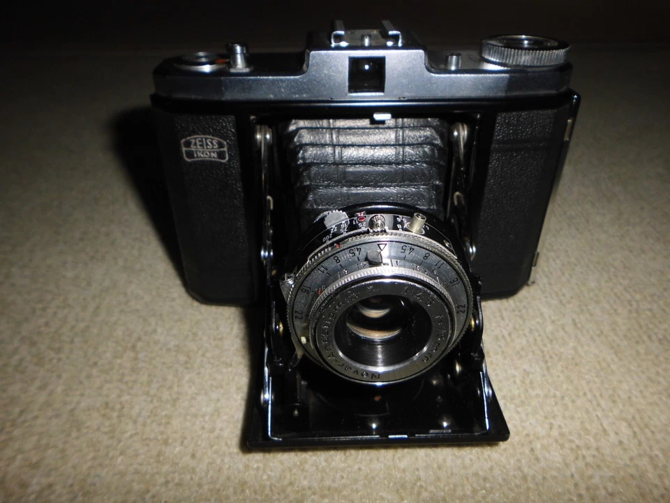 Zeiss Ikon Nettar 518/16 Klappkamera Novar-Anastigmat 1:4.5 f=75mm Vario - Bild 3 von 4
