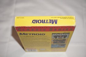 Metroid Classic Yellow (Nintendo NES) Complete in Box CIB