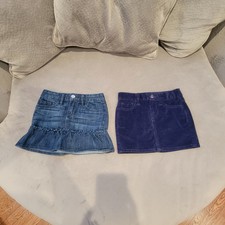 Gap Kids Denim and Corduroy Skirt bundle Size 6 Regular Girls