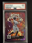 2022 Donruss Aaron Judge Bomb Squad Pink Fireworks #BS6 PSA 9 MINT