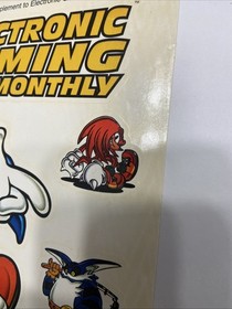 Promotional Sonic Adventure Stickers -Dreamcast- Electronic Gaming Monthly 1999