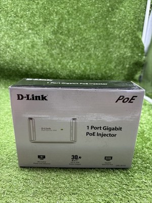 D-Link DPE-301GI Gigabit PoE+ Injector 30 Watts.   s1