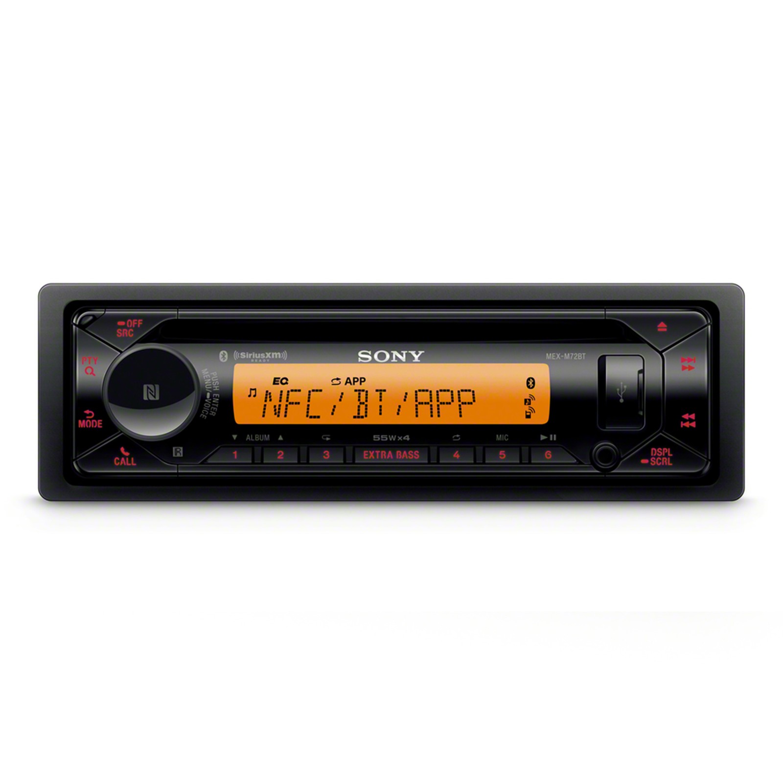 Sony MEX-M72BT Marine CD Receiver with BLUETOOTH Wireless Te