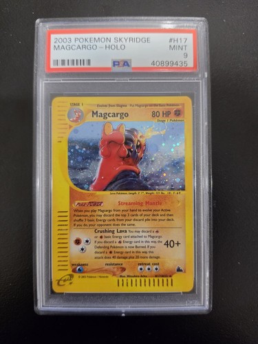 Magcargo graded PSA 9 for sale on eBay