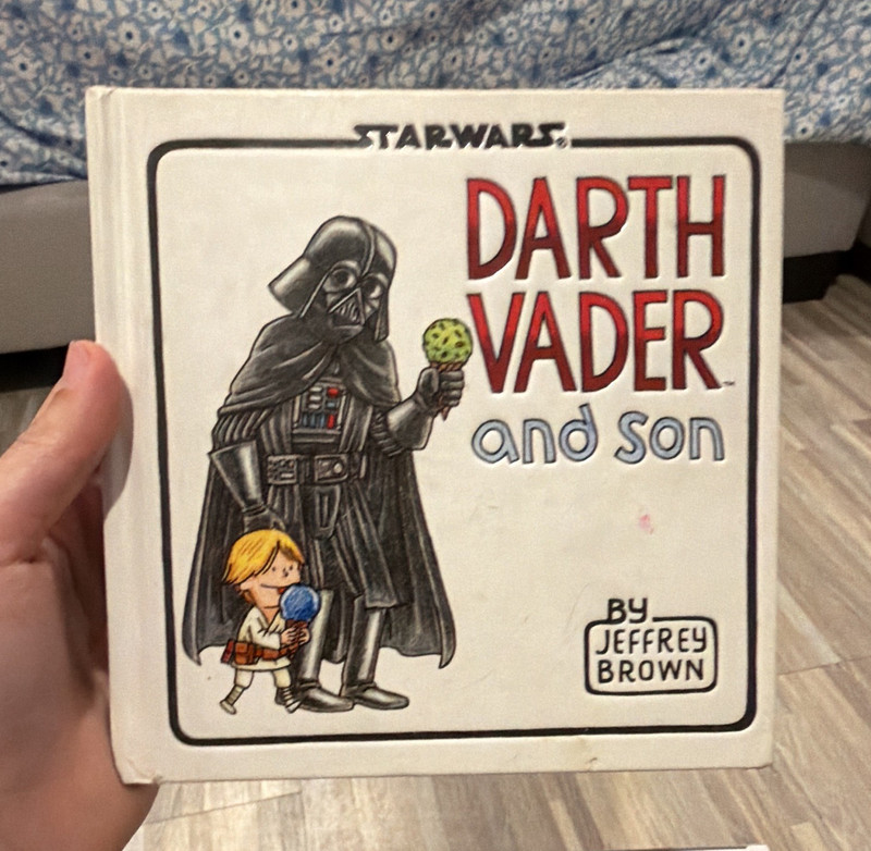 Star Wars Darth Vader and Son Hardcover Book by Jeffrey Brown Kids Cartoon