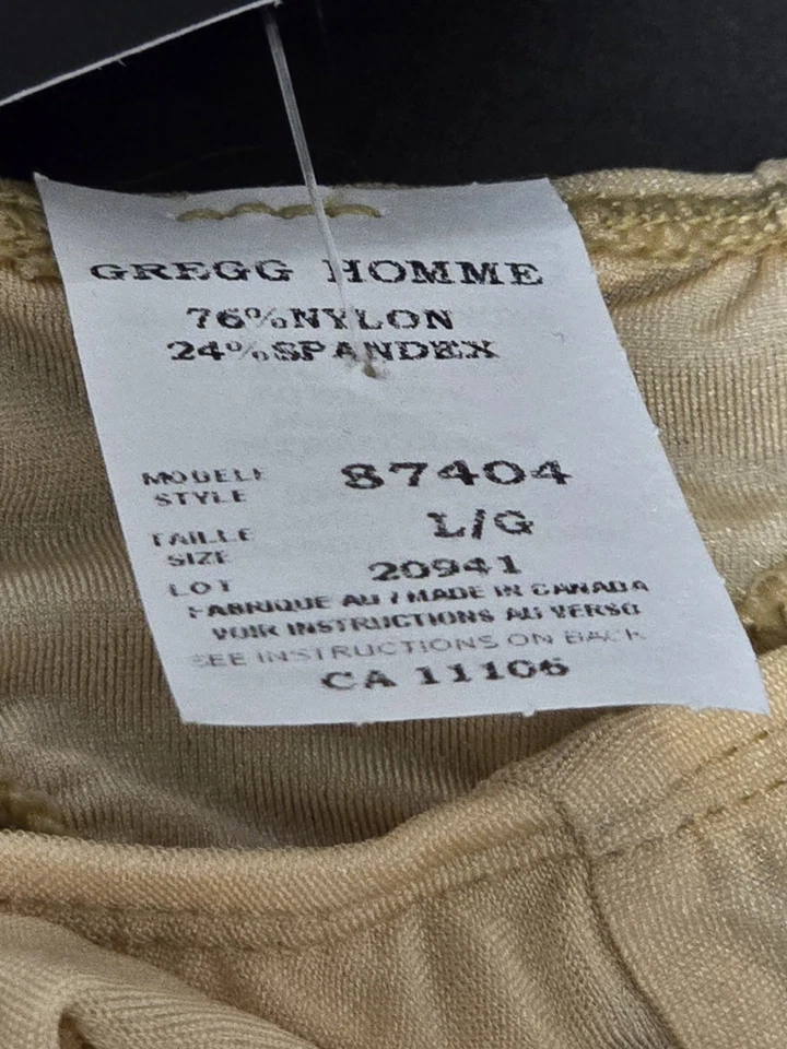 (3) GREGG HOMME Torridz Thong 87404~  (1) Khaki & (2) Beige ~ Size L - Image 4 of 4