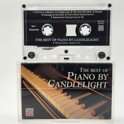 The Best Of Piano By Candlelight Cassette 1995 Time Life Music BST-PBC R134-01