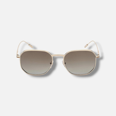 Ermenegildo Zegna Men's Gdld Round Sunglasses 53-18-145