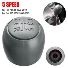 Schaltknauf Für Fiat Panda & 500 - Grauer Schaltknauf Mit Besserem Griff