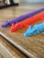 3d printed flexi dragon fidget