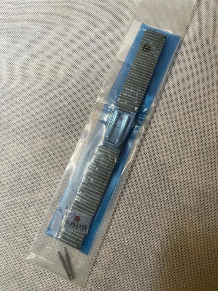 Brazalete 18mm Rado Diastar R0702994/Reemplazo Chapado en Oro - Imagen 3 de 4