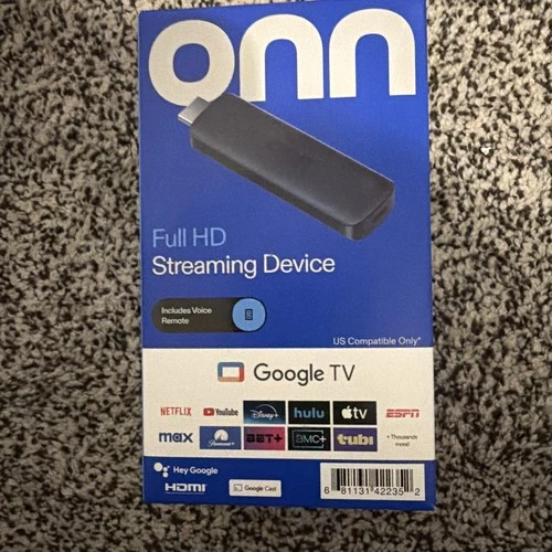 onn 4K Streaming Device Google TV Gemini 8GB 2GB RAM Voice Remote 2026