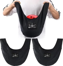 TonGass 3 Pack Microfiber Bowling Ball Seesaw Towel Shammy Cleaner Polisher