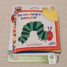 Let's Count SOFT TEETHER Book - World of Eric Carle The Very Hungry Caterpillar