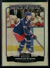 2022-23 O-Pee-Chee Platinum Marquee Rookies Marcus Bjork #261 Rainbow RC