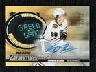 2023 UD Credentials Gold Achievement 1/10 Connor Bedard #SGR1 Rookie Auto