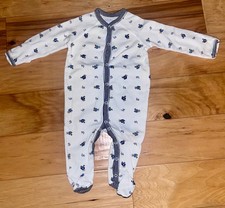 RALPH LAUREN BABY BOYS BEAR ONE PIECE OUTFIT SIZE 6M EXCELLENT COND LD8