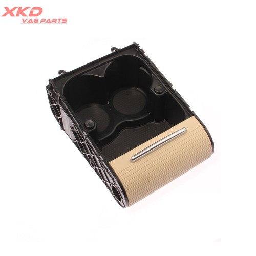 New Beige Central Armrest Cup Holder For VW Passat-EU CC 09-15 3C0858329A - Picture 8 of 11