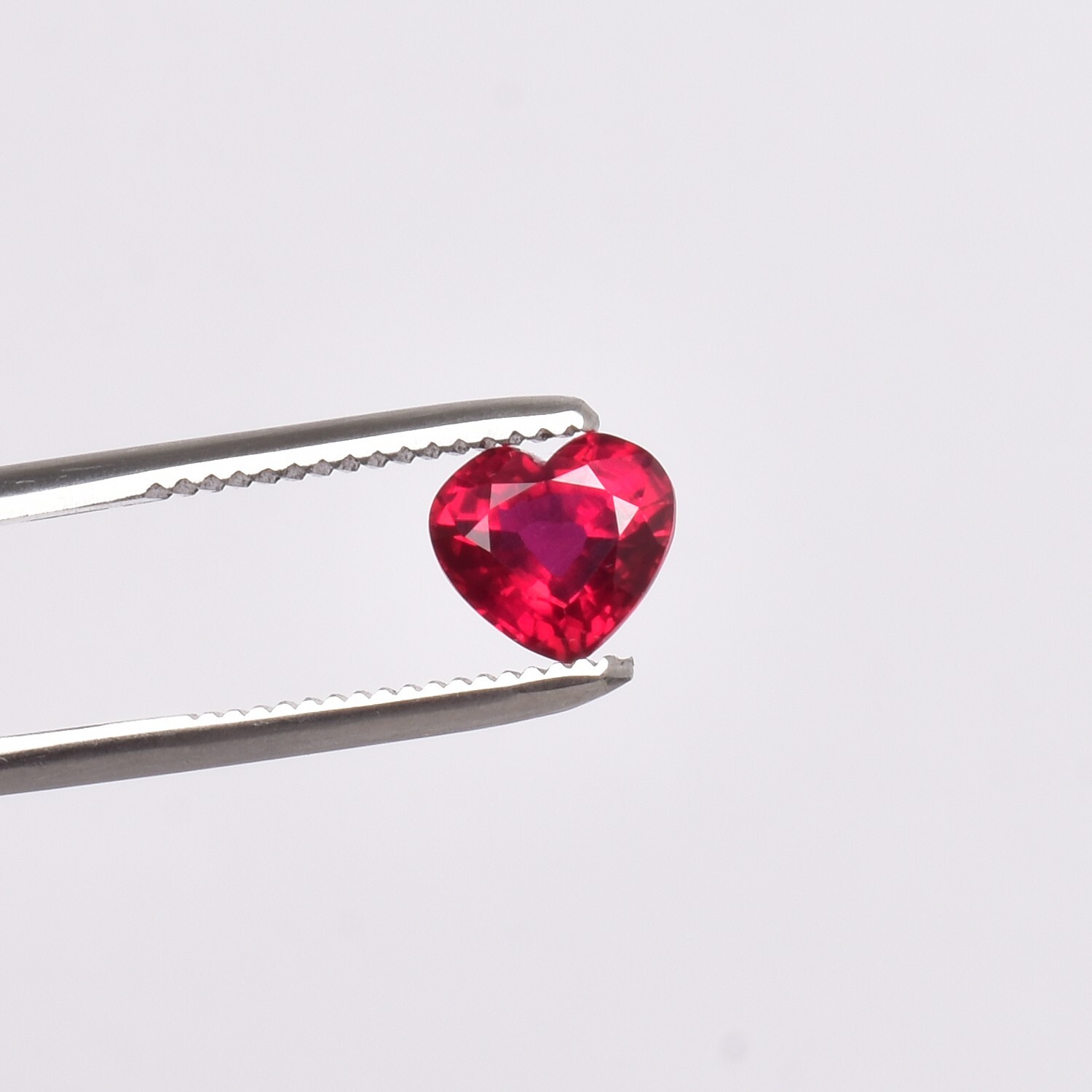 3.70 Ct Natural Mozambique Blood Red Ruby HEART SHAPE For LOCKET SIZE Gemstone.
