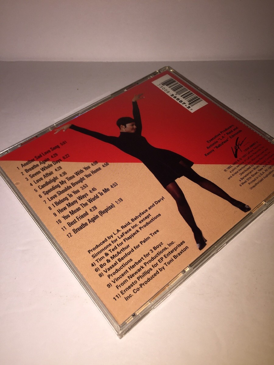 Toni Braxton by Toni Braxton (CD, Jul-1993 730082600729 | eBay