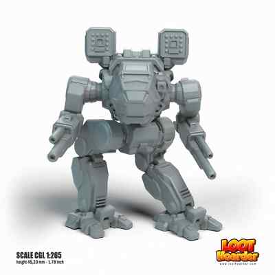 Rakshasa MDG-1A Miniature Compatible with Battletech MWO