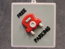 Hasbro NEW * Monopoly Free Parking Clip * Blind Bag Series 4 Key Chain Monogram