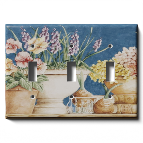 SnazzySwitch Blumentisch Deko Lichtschalter Platte Abdeckung - Bild 15 von 24