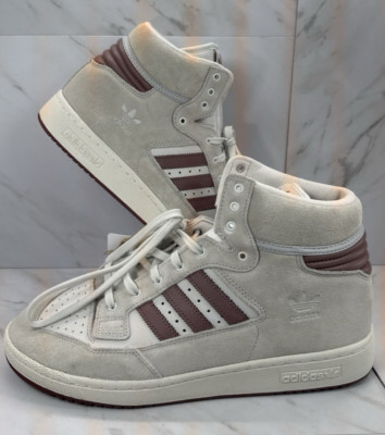 Adidas Originals Centennial 85 High Crystal White Grey Shoes GY2536 Sz 13 Rare 