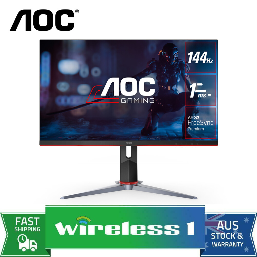 Aoc 24g2 23 8 Inch Ips Freesync 1ms 144hz Gaming Monitor Ebay